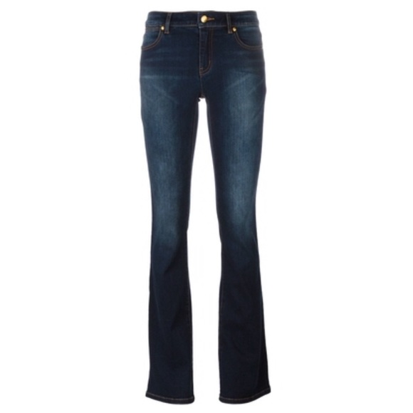 Michael Kors Denim - Michael Kors Dark Blue Boot Cut Jeans